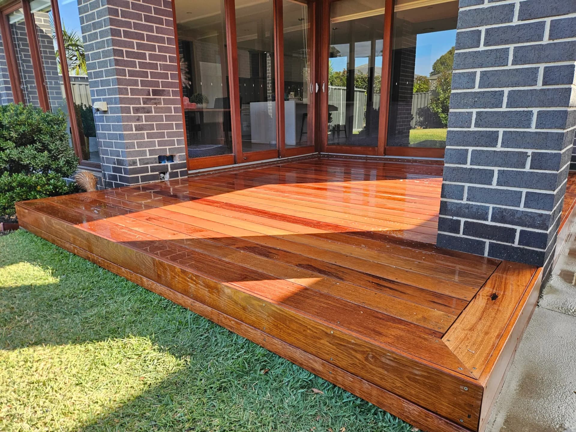 Merbau Entertaining Deck