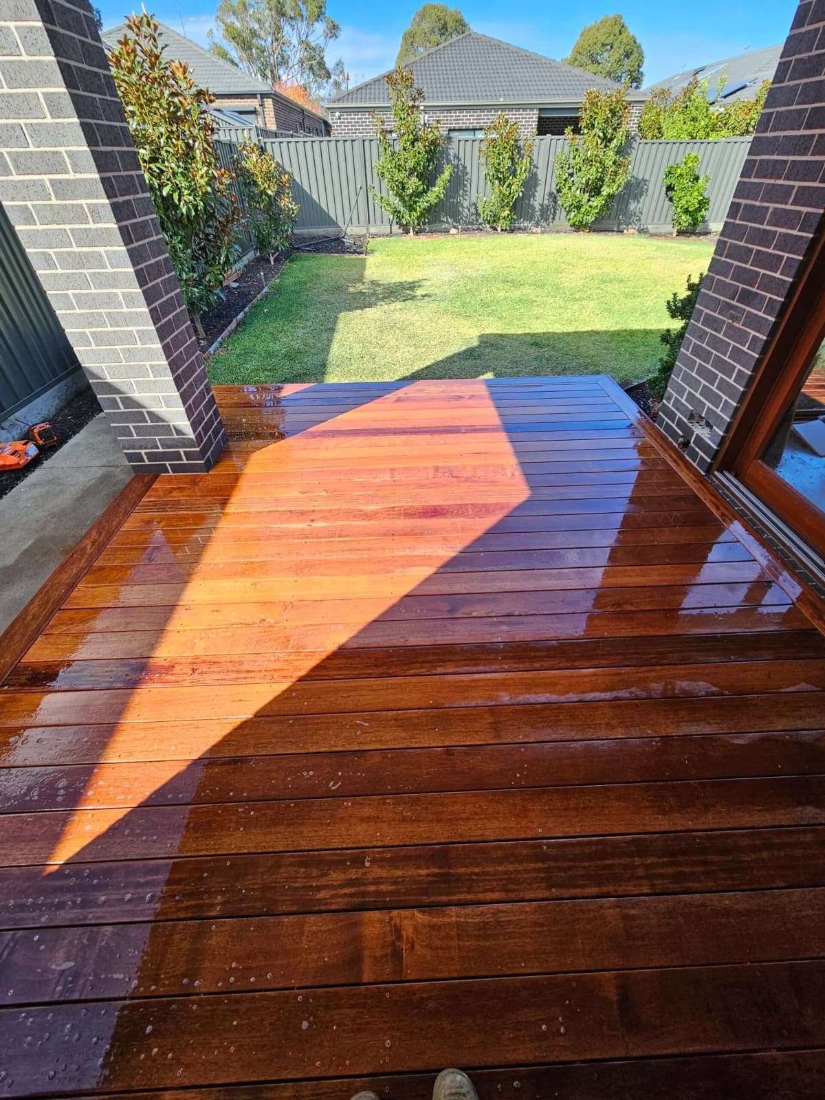 Outdoor living area near Maribyrnong
